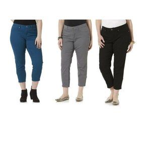 Women's Ankle Pants Bongo Zipper Cuffs size 16W, 24W NEW